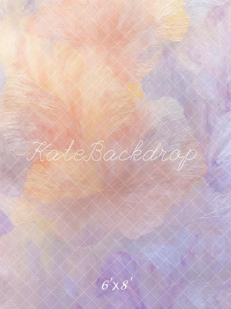 Kate Pastel Fleur Abstrait Portrait Toile de fond conçue par Chain Photographie - Kate Backdrop FR
