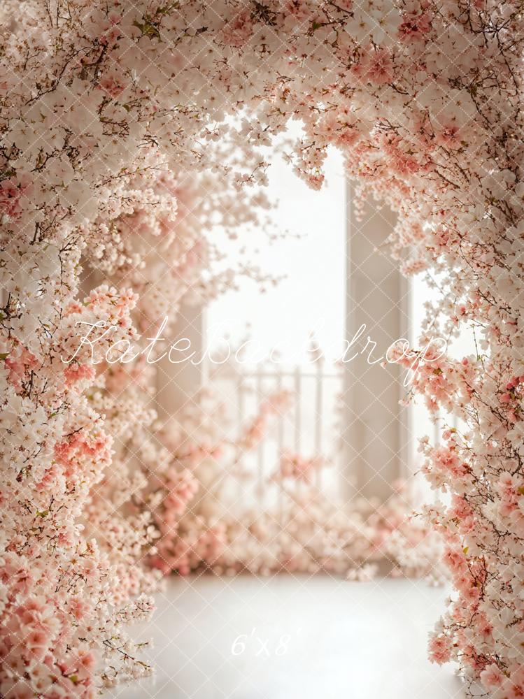 Kate Arche Fleurs Élégant Rose Toile de fond conçue par Emetselch - Kate Backdrop FR
