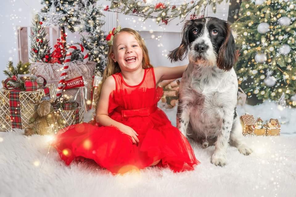 Kate Cheminée Noël Boho Blanc Wapiti Toile de fond conçue par Emetselch - Kate Backdrop FR