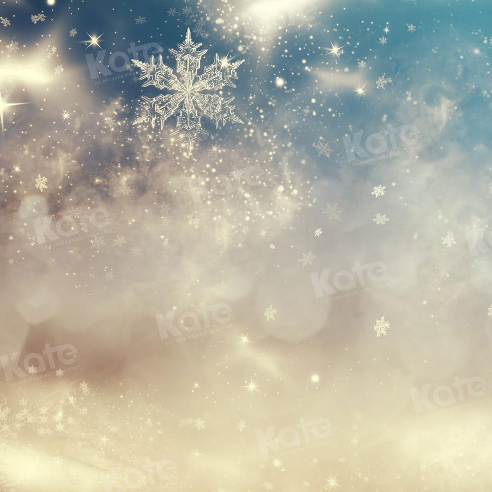 Kate Étincelant Flocons de neige Givré Toile de fond pour la photographie - Kate Backdrop FR