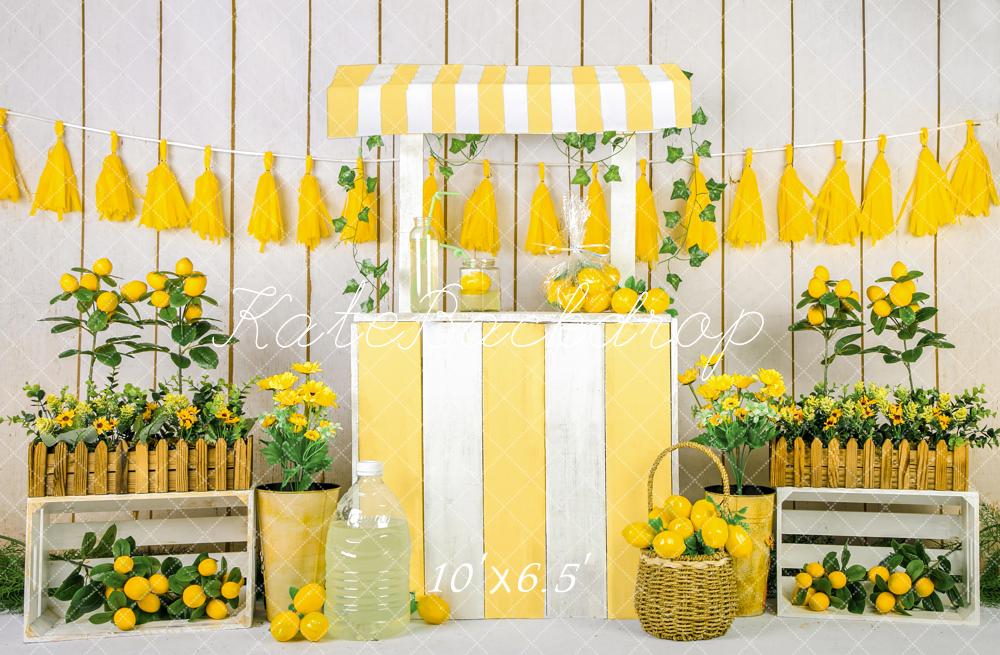 Kate Magasin de limonade Été Toile de fond conçue par Jia Chan Photographie - Kate Backdrop FR