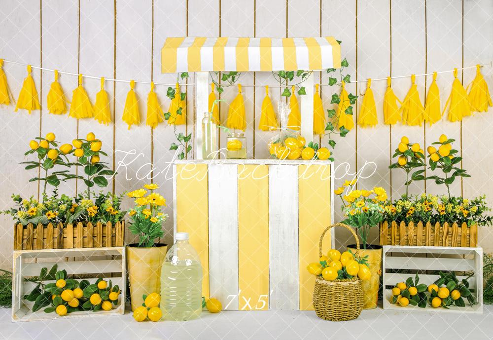 Kate Magasin de limonade Été Toile de fond conçue par Jia Chan Photographie - Kate Backdrop FR