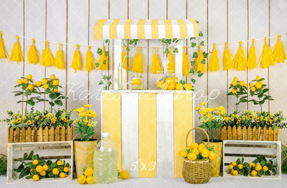 Kate Magasin de limonade Été Toile de fond conçue par Jia Chan Photographie - Kate Backdrop FR