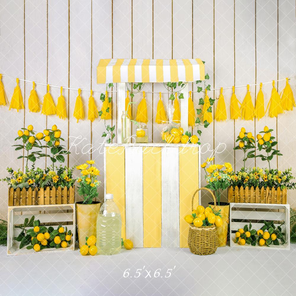 Kate Magasin de limonade Été Toile de fond conçue par Jia Chan Photographie - Kate Backdrop FR