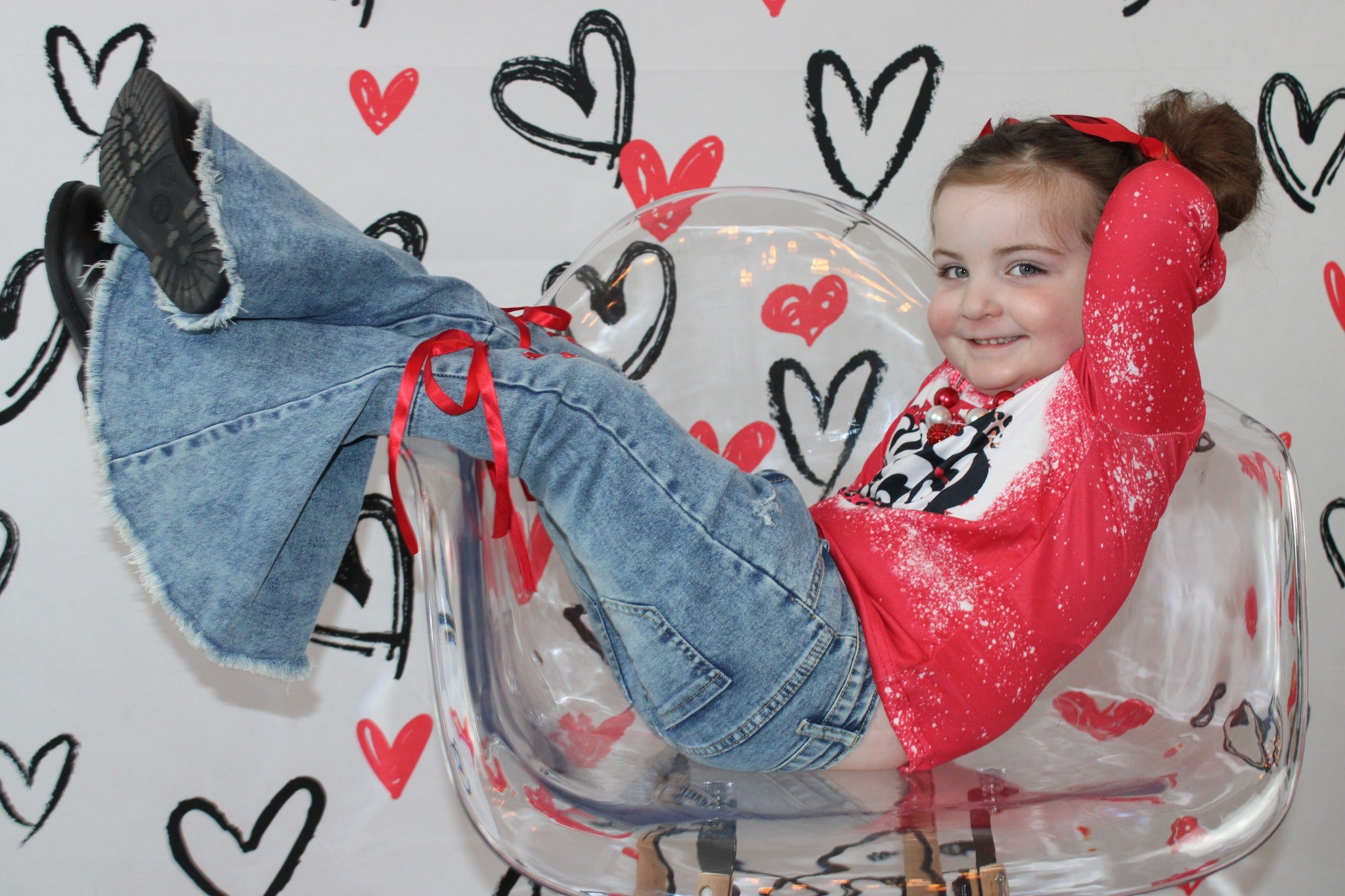 Kate Saint-Valentin Blanc Amour Toile de fond pour la photographie - Kate Backdrop FR