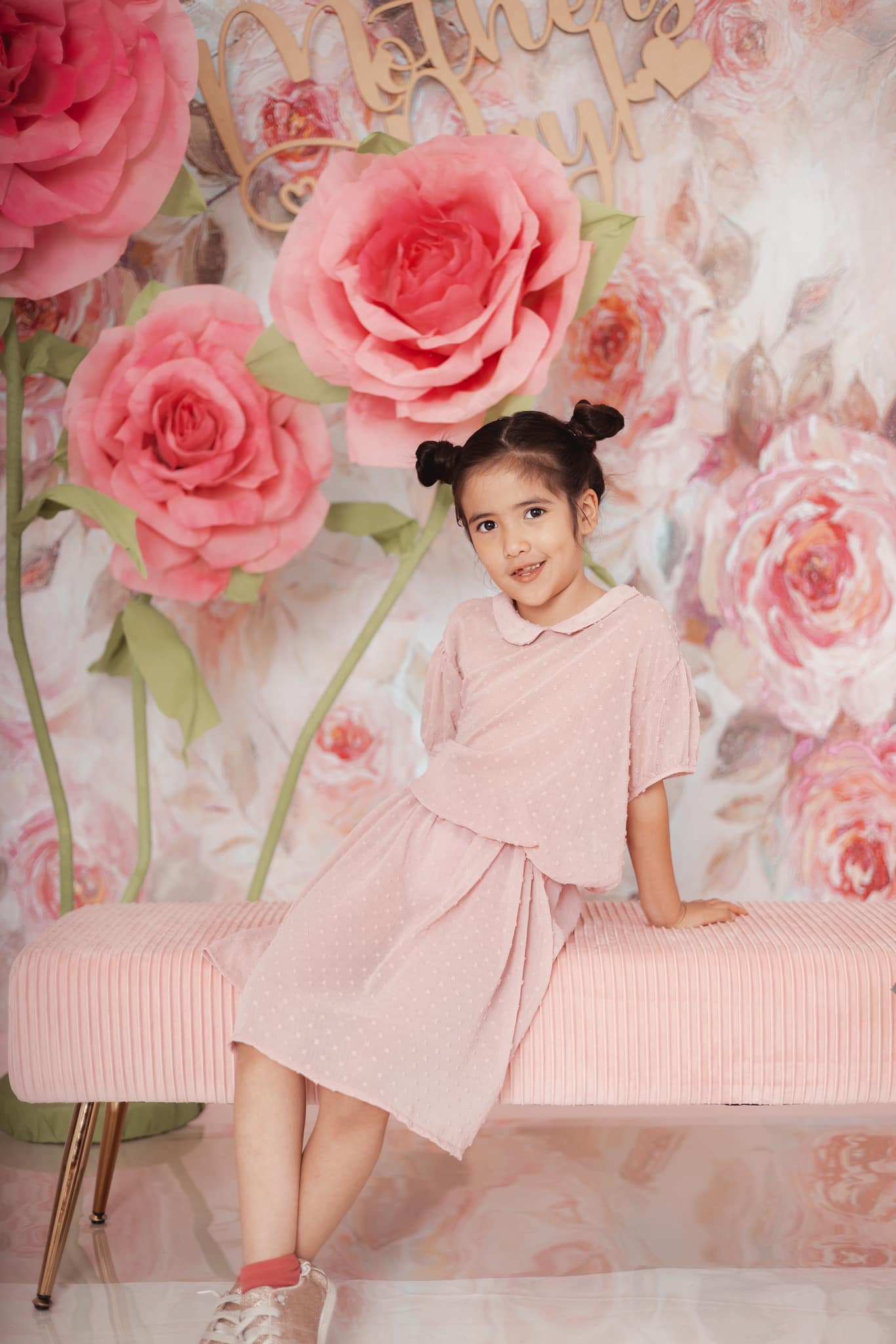 Kate Fleurs Rose Printemps Fête des mères Toile de fond pour la photographie - Kate Backdrop FR