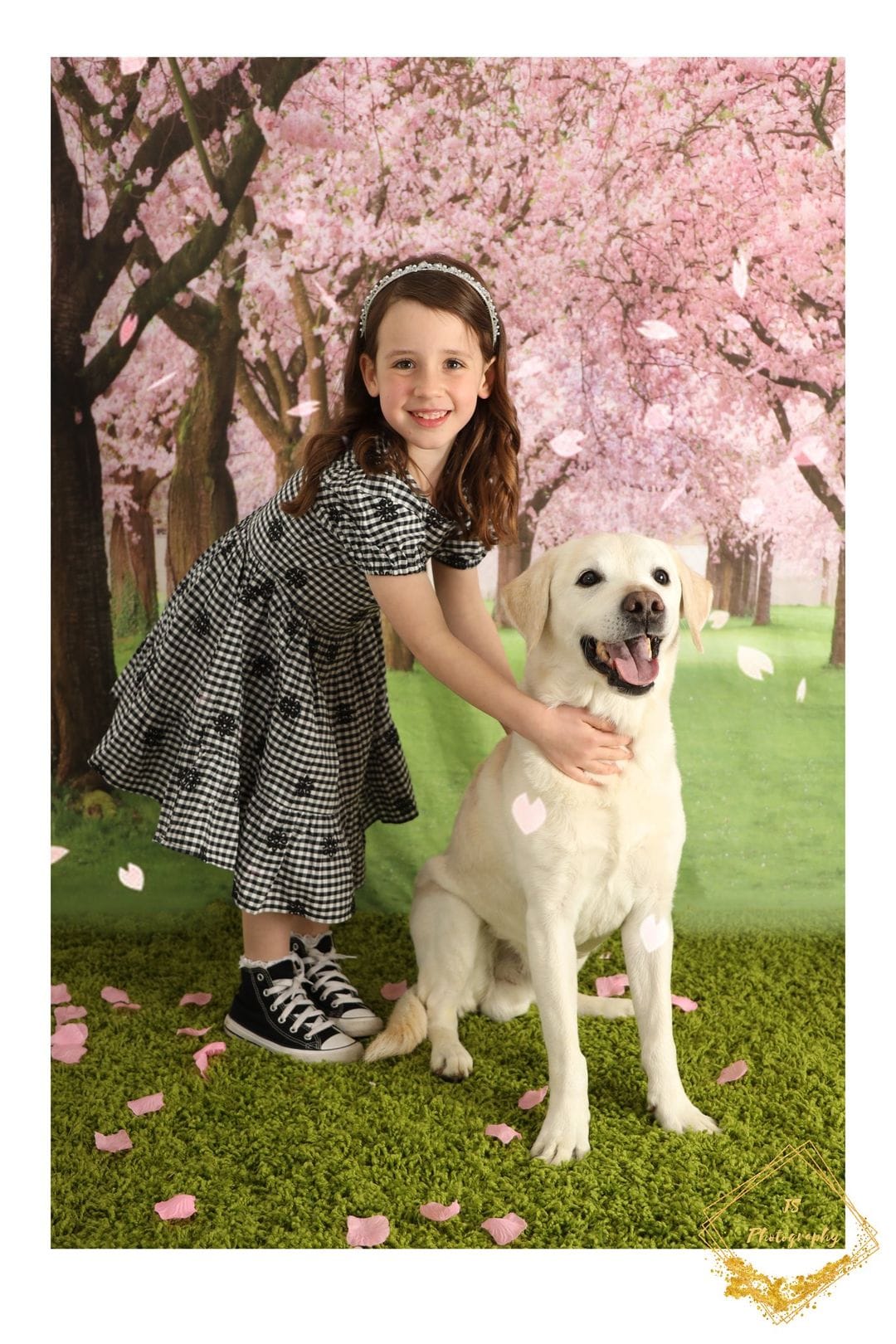 Kate Printemps Fleurs Rose Arbre Prairie Toile de fond pour la photographie - Kate Backdrop FR