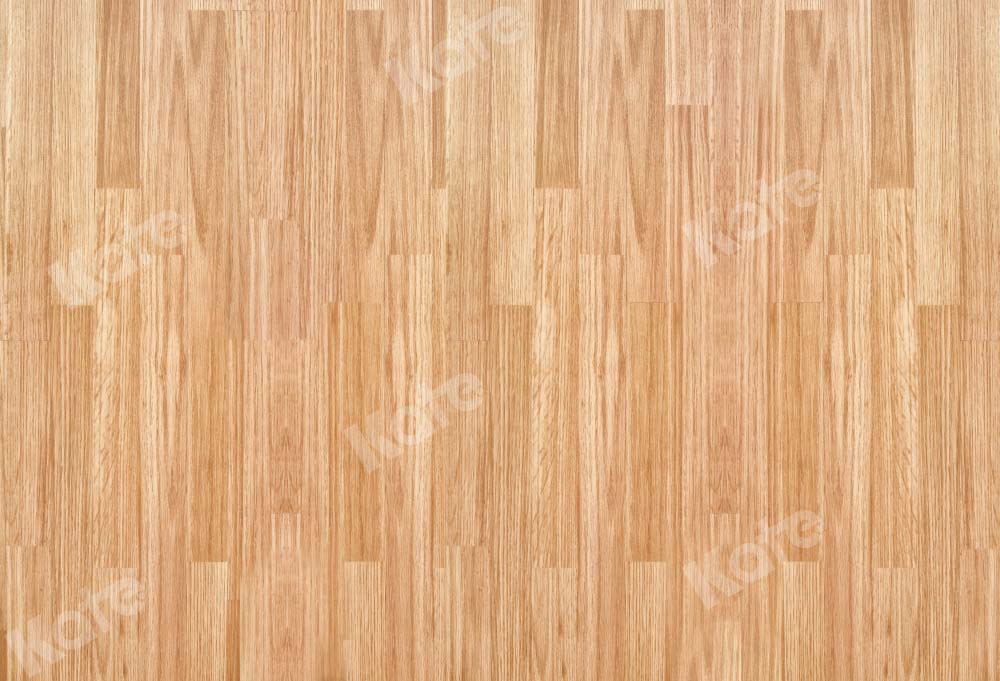 Kate Grain de bois Texture Sol Jaune Toile de Fond conçue par Kate Image - Kate Backdrop FR