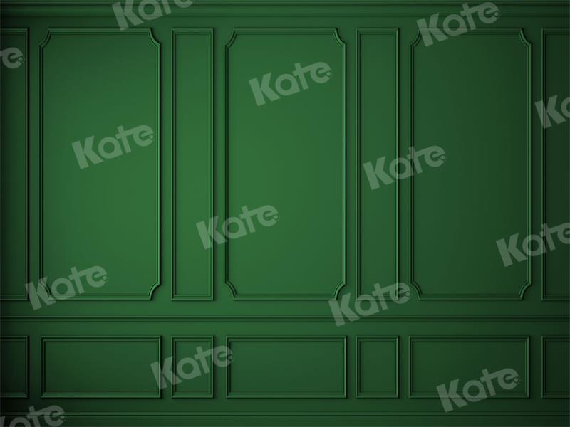 Kate Noël Vert Mur Vintage Toile de fond pour la photographie - Kate Backdrop FR
