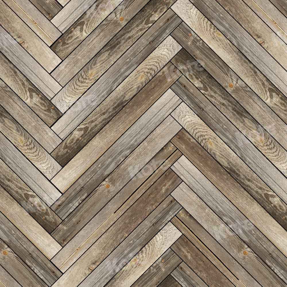 Kate Grain de bois Sol Gris Toile de Fond conçue par Kate Image - Kate Backdrop FR