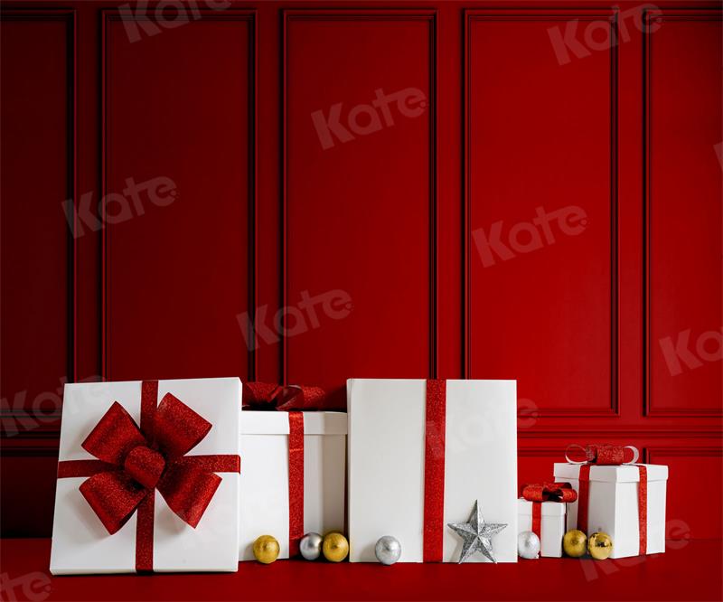 Kate Noël Mur Rouge Cadeaux Vintage Toile de fond pour la photographie