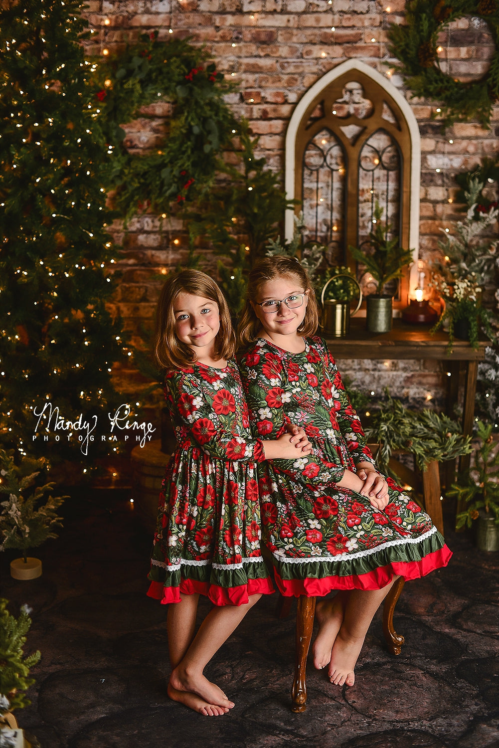 Kate Vieille Urbaine Mur de briques Toile de fond conçue par Mandy Ringe - Kate Backdrop FR