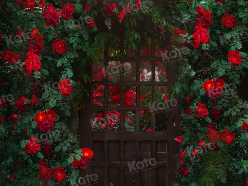 Kate Saint Valentin Roseraie Mystère Toile de fond pour la photographie - Kate Backdrop FR