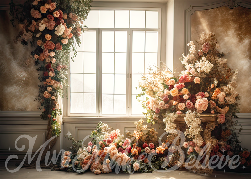 Kate Beaux-Arts Chambre Anniversaire Mariage Toile de fond conçue par Mini MakeBelieve - Kate Backdrop FR