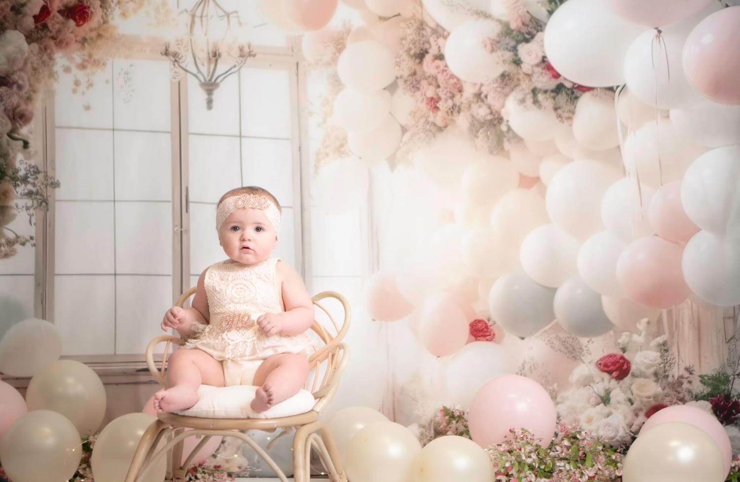 Kate Printemps Anniversaire Chambre Mariage Toile de fond conçue par Mini MakeBelieve - Kate Backdrop FR