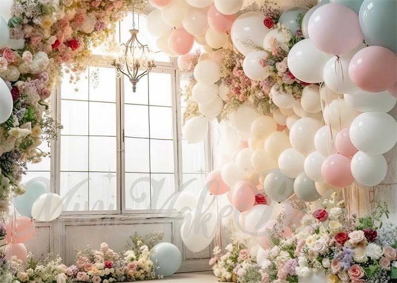 Kate Printemps Anniversaire Chambre Mariage Toile de fond conçue par Mini MakeBelieve - Kate Backdrop FR