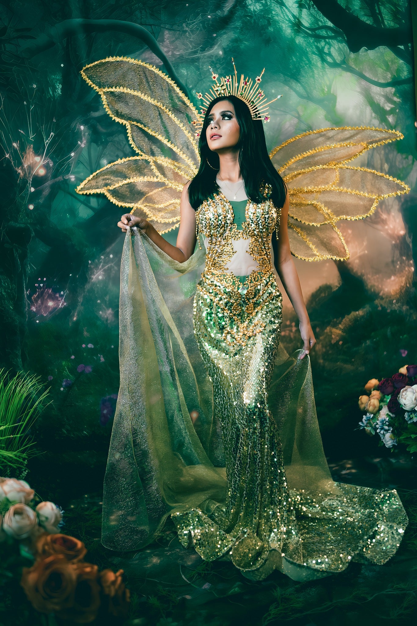 Kate Fantaisie Rêve Forêt Toile de fond+Fantaisie Sol Toile de fond - Kate Backdrop FR