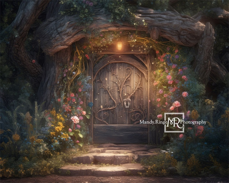 Kate Fée enchantée Maison dans les Arbres Toile de fond conçue par Mandy Ringe - Kate Backdrop FR