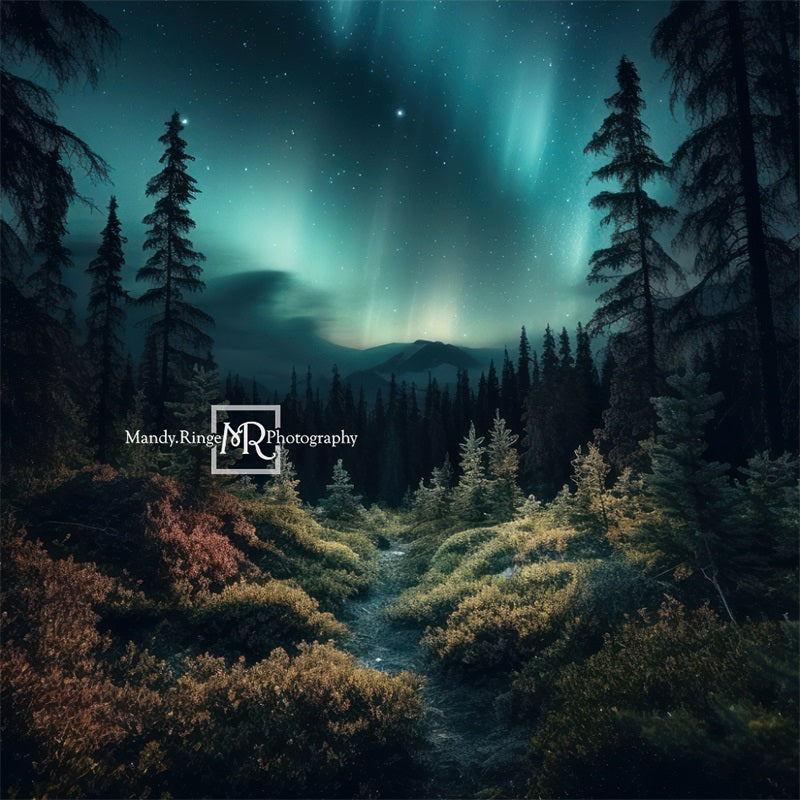 Kate Forêt avec Aurora Toile de fond conçue par Mandy Ringe - Kate Backdrop FR