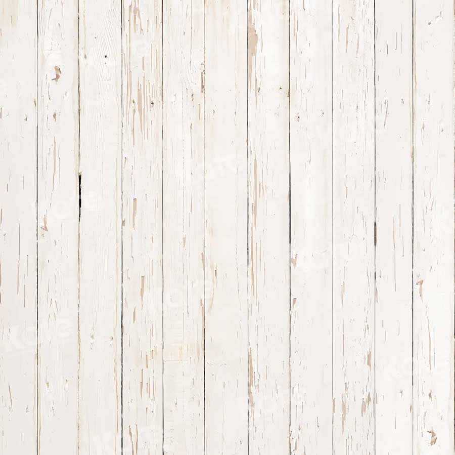 Kate Blanc Bois Sol Toile de fond pour la photographie - Kate Backdrop FR