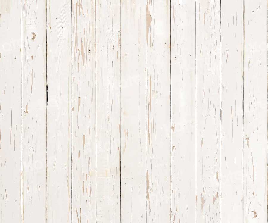 Kate Blanc Bois Sol Toile de fond en Laine pour la photographie - Kate Backdrop FR