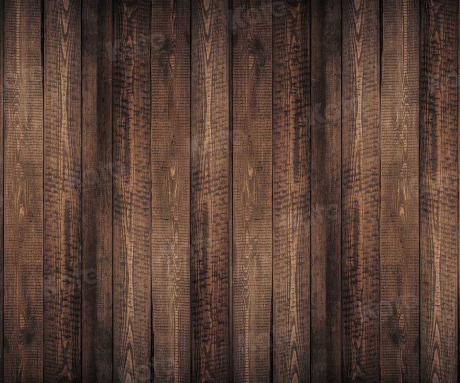 Kate Vieux Marron foncé Bois Sol Toile de fond pour la photographie - Kate Backdrop FR