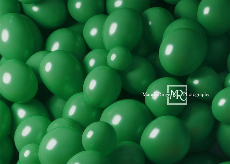 Kate Vert Mur de Ballons Toile de fond conçue par Mandy Ringe - Kate Backdrop FR