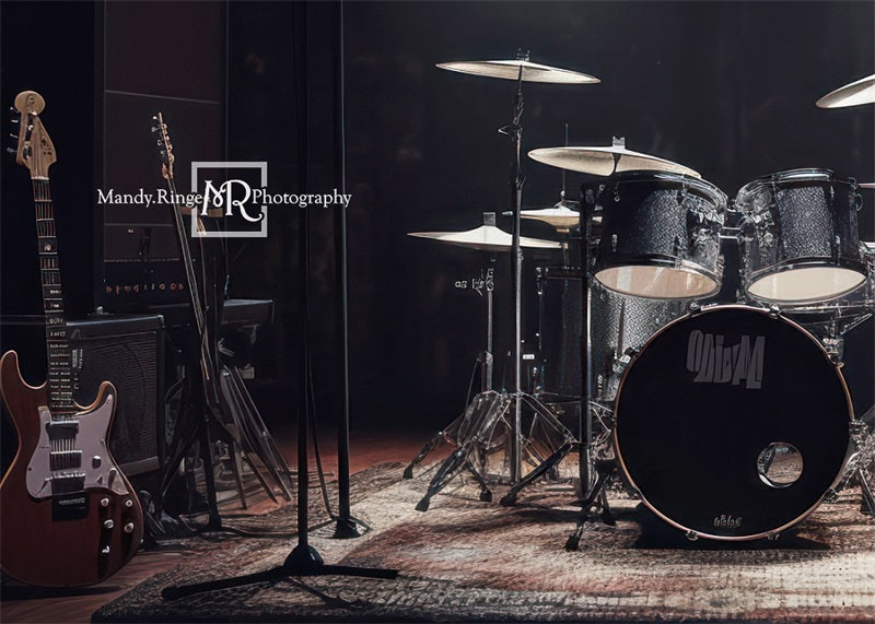 Kate Groupe de rock Scène Toile de fond conçue par Mandy Ringe - Kate Backdrop FR