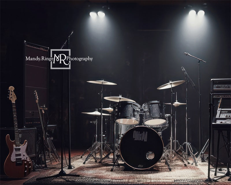 Kate Groupe de rock Scène Toile de fond conçue par Mandy Ringe - Kate Backdrop FR