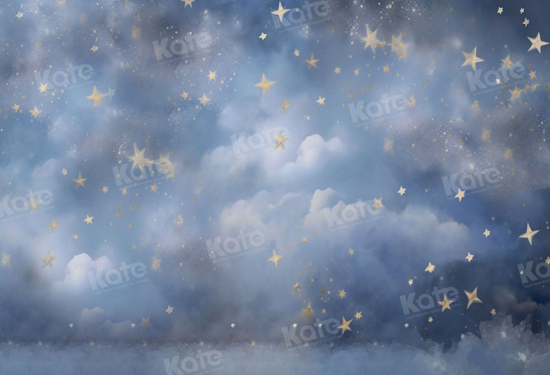 Kate Nuit Étoiles Ciel Nuage Toile de fond pour la photographie - Kate Backdrop FR
