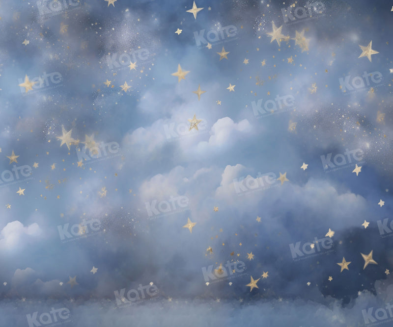 Kate Nuit Étoiles Ciel Nuage Toile de fond pour la photographie - Kate Backdrop FR