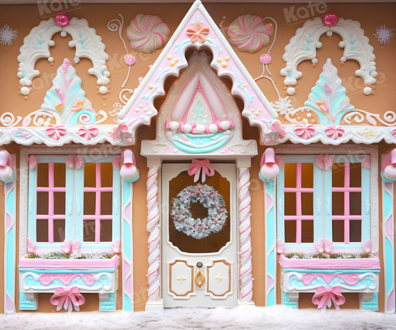 Kate Noël Maison de pain d'épice Toile de fond pour la photographie - Kate Backdrop FR