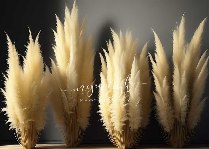 Kate Fantaisiste Pampa Boho Toile de fond conçue par Megan Leigh - Kate Backdrop FR