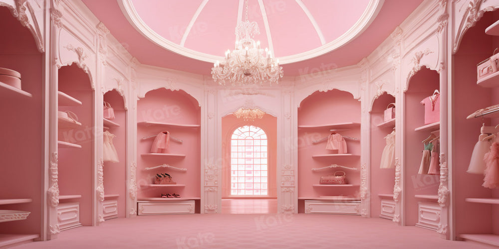 Kate Rose Poupée de mode Chambre Toile de fond conçue par Chain Photographie - Kate Backdrop FR