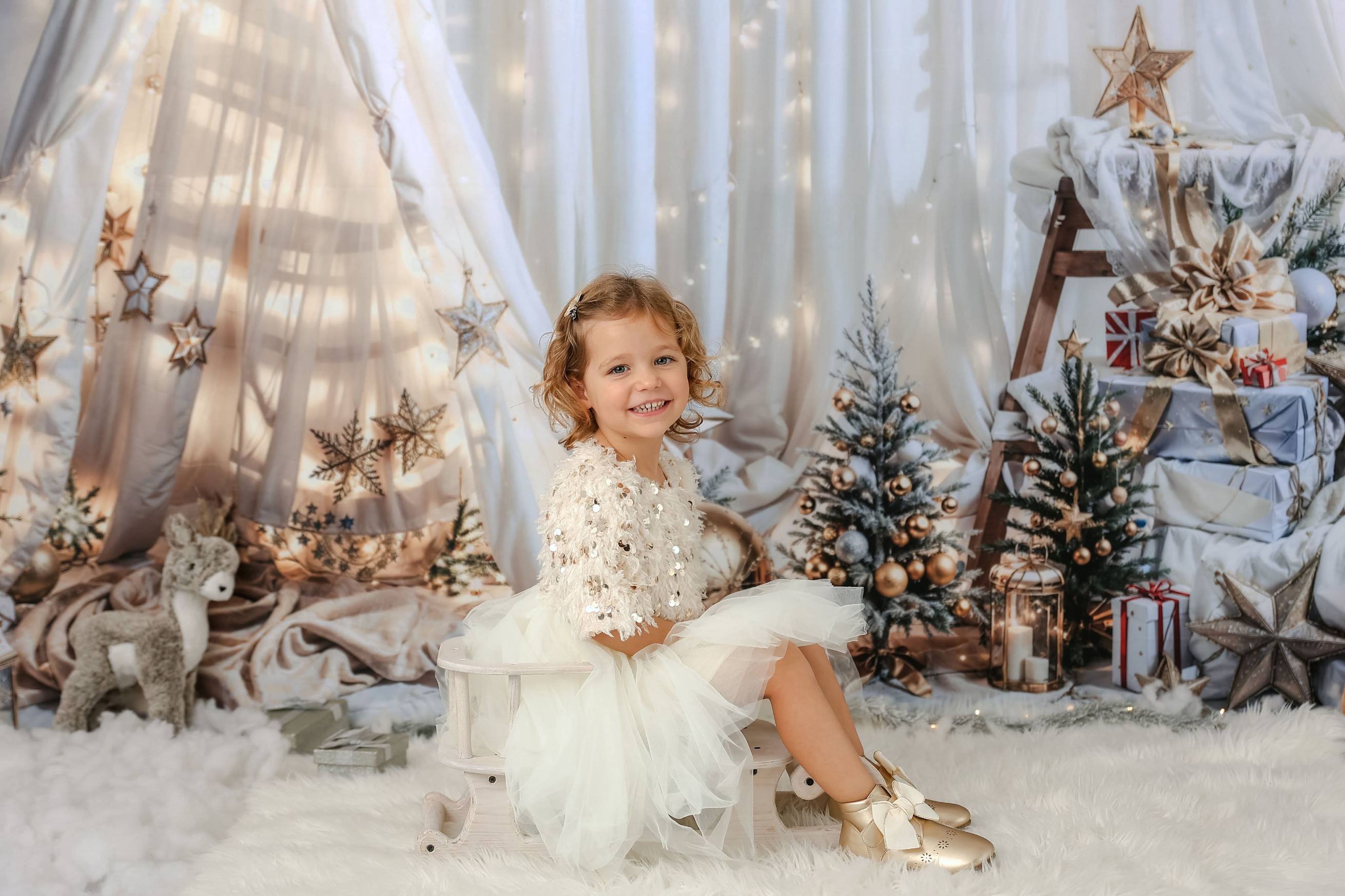 Kate Noël Tente Rideau Espace Blanc Toile de fond pour la photographie - Kate Backdrop FR