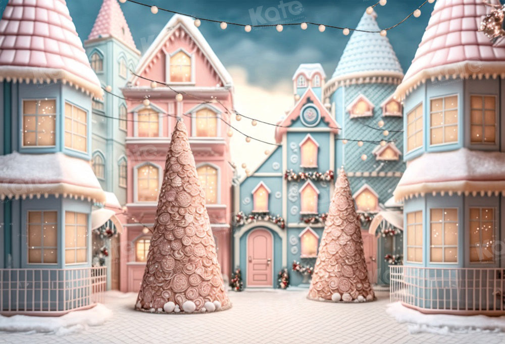 Kate Noël Bonbons Monde Maison Toile de fond pour la photographie - Kate Backdrop FR