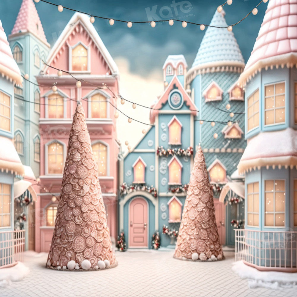 Kate Noël Bonbons Monde Maison Toile de fond pour la photographie - Kate Backdrop FR