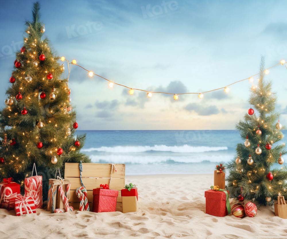 Kate Noël Plage Mer Cadeaux Toile de fond Conçu par Chain Photographie - Kate Backdrop FR