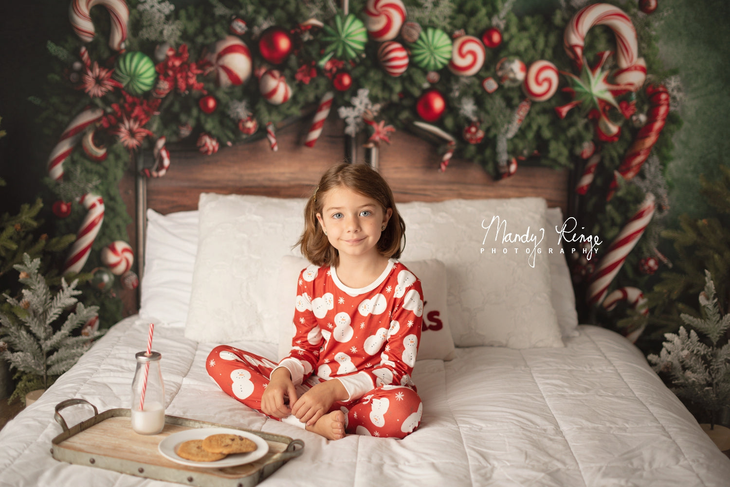 Kate Noël Bonbons Tête de lit Toile de fond conçue par Mandy Ringe
