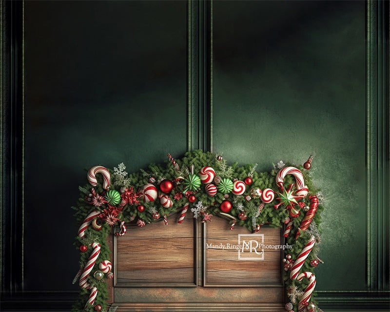 Kate Noël Bonbons Tête de lit Toile de fond conçue par Mandy Ringe - Kate Backdrop FR