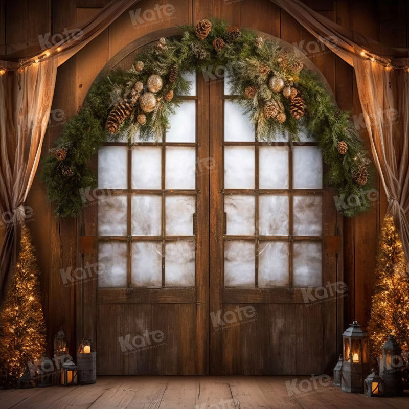 Kate Noël Rétro Porte Chambre Toile de fond pour la photographie - Kate Backdrop FR