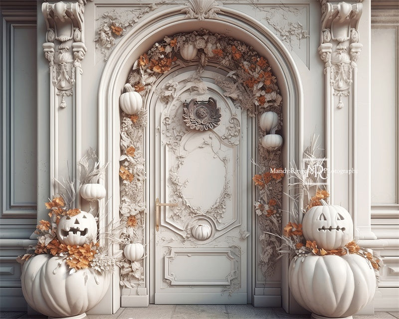 Kate Élégant Halloween Porte Toile de fond conçue par Mandy Ringe - Kate Backdrop FR