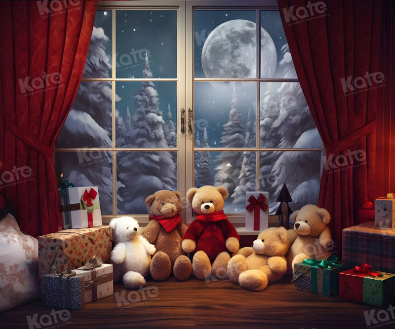 Kate Ours en peluche Cadeaux Rideau Toile de fond pour la photographie - Kate Backdrop FR
