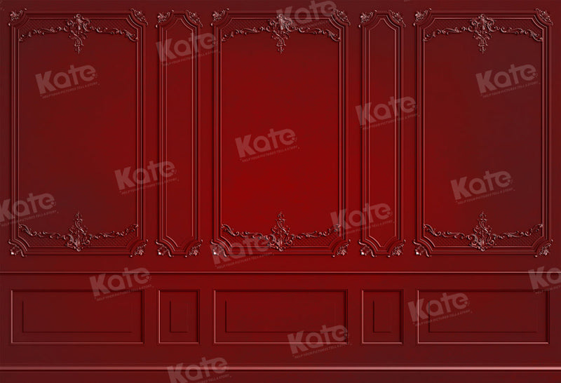 Kate Mur Rouge Noël Toile de fond pour la photographie - Kate Backdrop FR