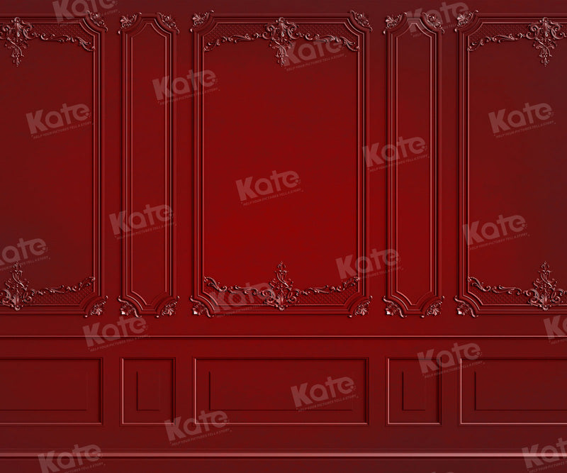 Kate Mur Rouge Noël Toile de fond pour la photographie - Kate Backdrop FR