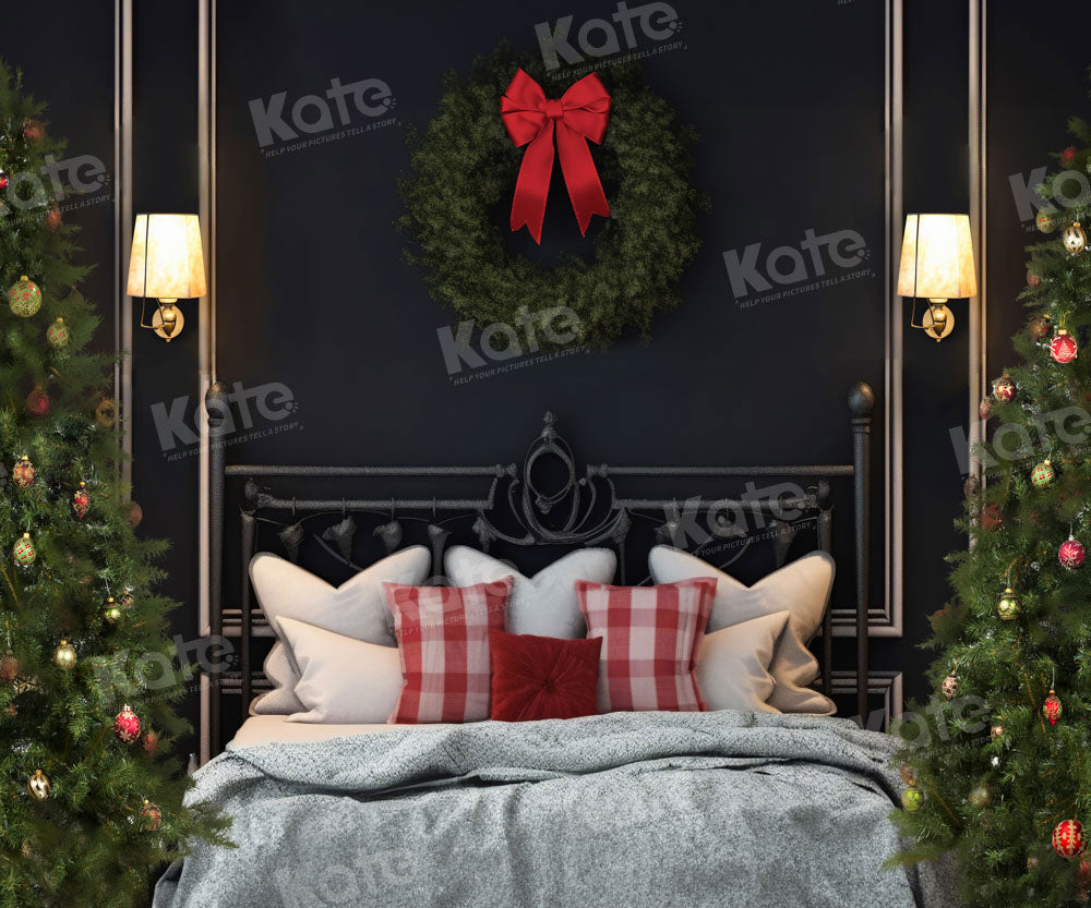 Kate Tête de lit Noël Mur Noir Toile de fond conçu par Emetselch - Kate Backdrop FR