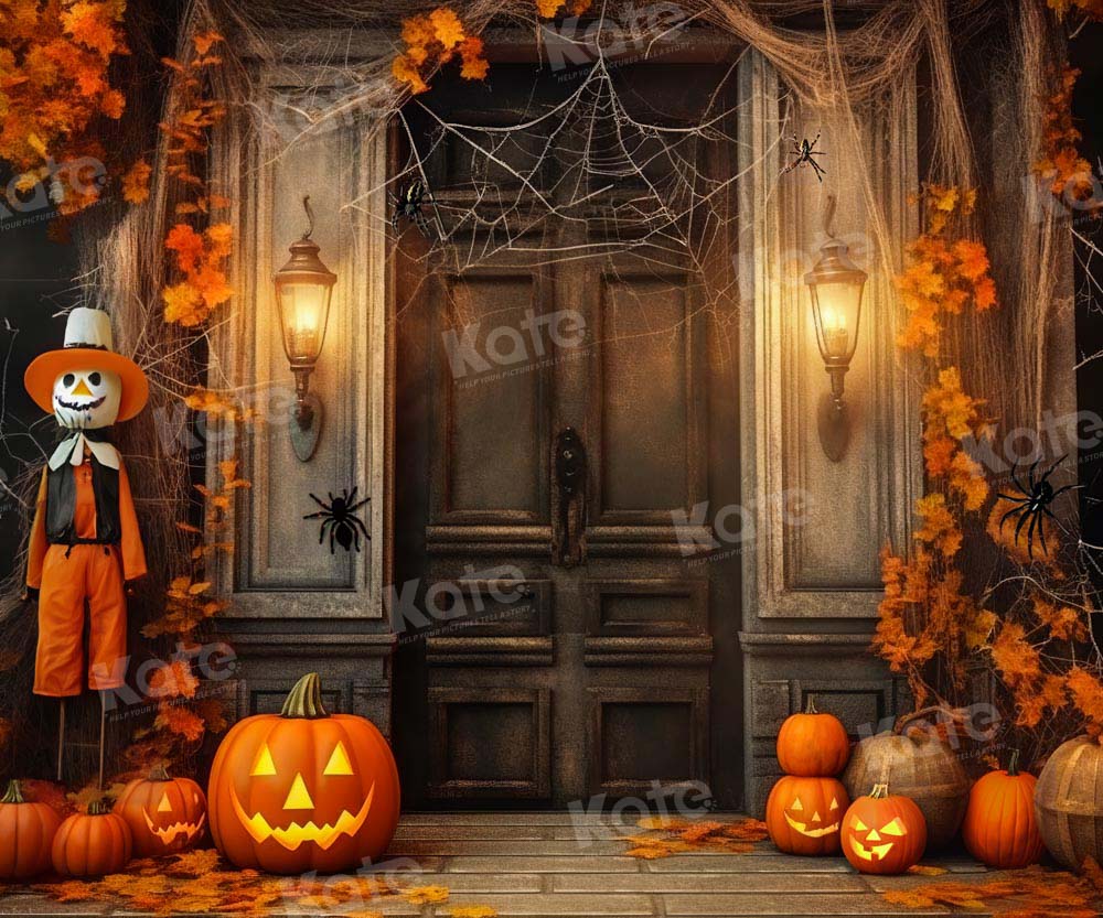 Kate Halloween Toile d'araignée Porte Toile de fond conçu par Emetselch - Kate Backdrop FR