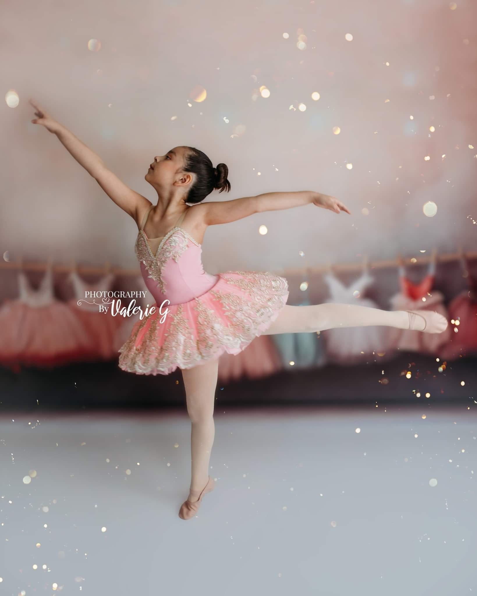 Kate Classe de ballet Robes Toile de fond Conçu par Patty Robert - Kate Backdrop FR