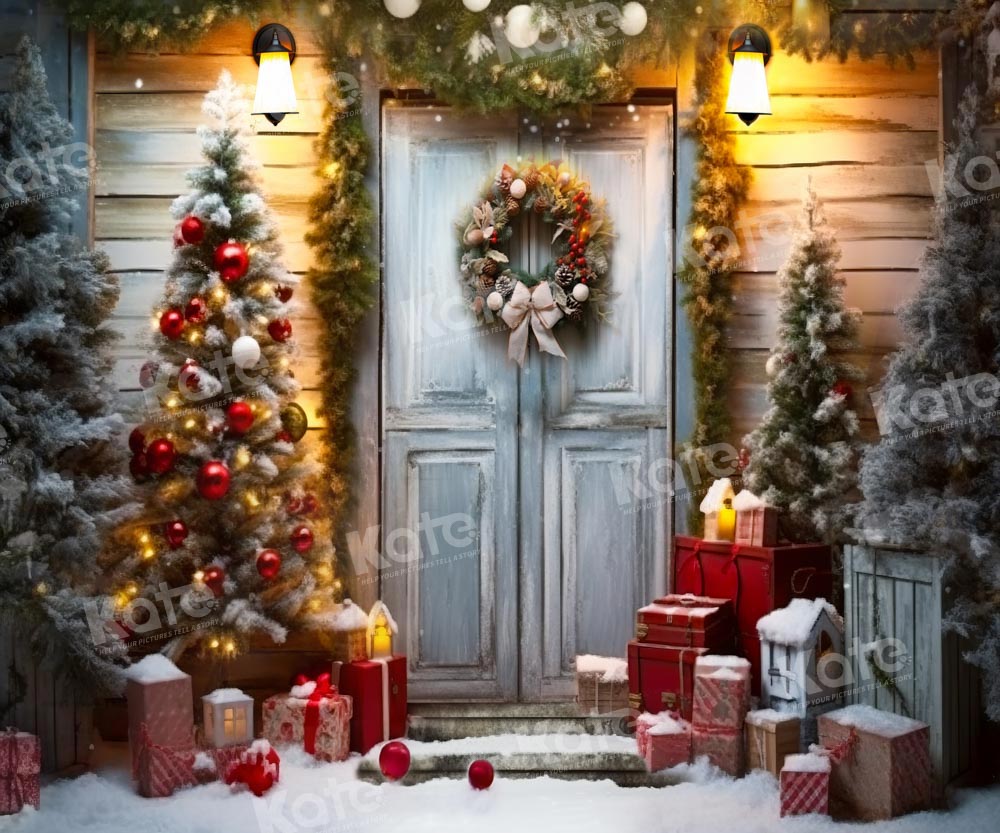 Kate Noël Arbres Porte Nuit Cadeaux Toile de fond pour la photographie - Kate Backdrop FR