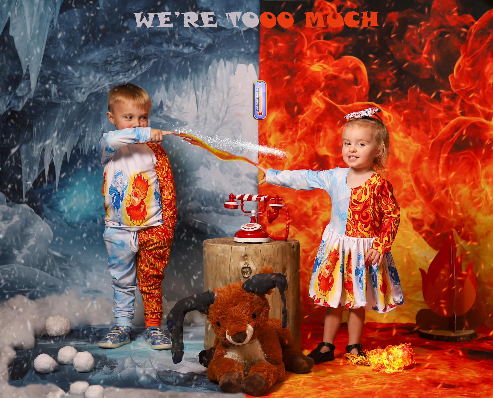 Kate Glace gelée Grotte Bleu Toile de fond conçu par Angela Marie Photographie - Kate Backdrop FR